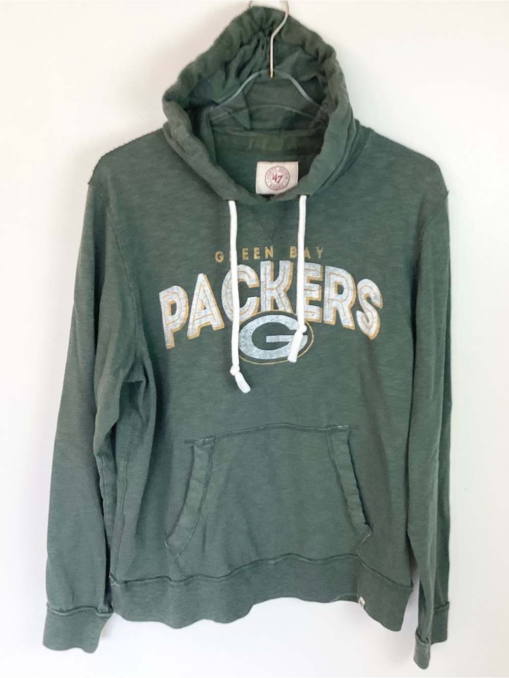 ‘47 Brand Vintage Style Green Bay Packers Hoodie - Green - XL